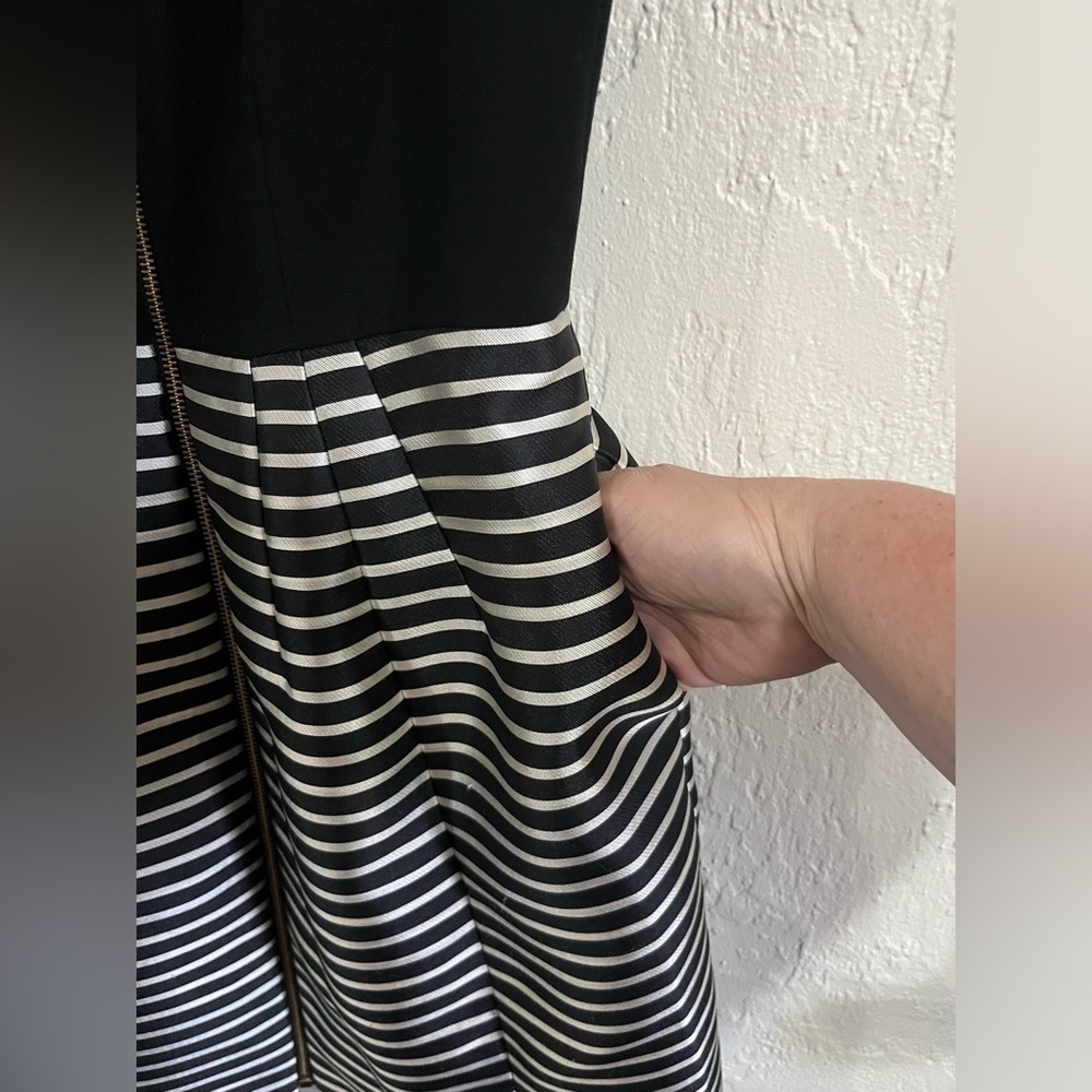 Ted Baker London Maurey Striped Dress w/Pockets Size 4 - Picture 11 of 11